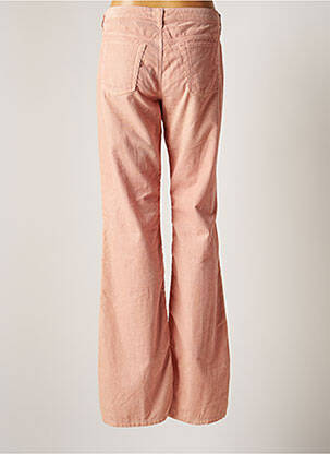 Pantalon droit rose ARMANI femme