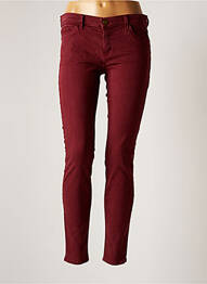 Pantalon slim rouge CURRENTE/ELLIOTT femme