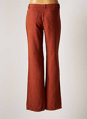 Pantalon large marron SYM femme