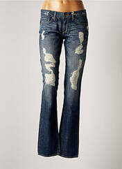 Jeans bootcut bleu HA-67 pour femme seconde vue
