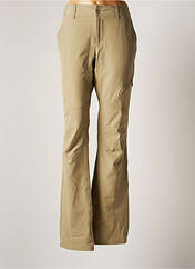 Pantalon droit beige COLUMBIA pour femme seconde vue