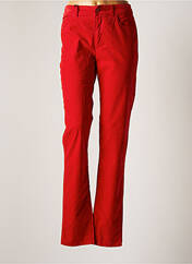 Pantalon droit rouge ARMANI pour femme seconde vue