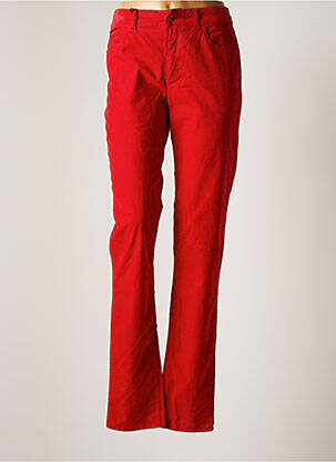 Pantalon droit rouge ARMANI pour femme