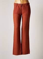 Pantalon large marron SYM pour femme seconde vue