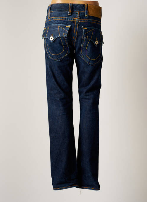 Jeans coupe droite bleu TRUE RELIGION femme