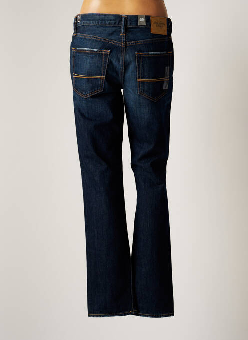 Jeans coupe droite bleu ABERCROMBIE & FITCH pour femme