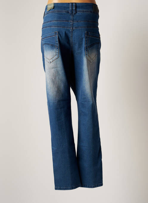 Jeans coupe droite bleu VETO pour femme