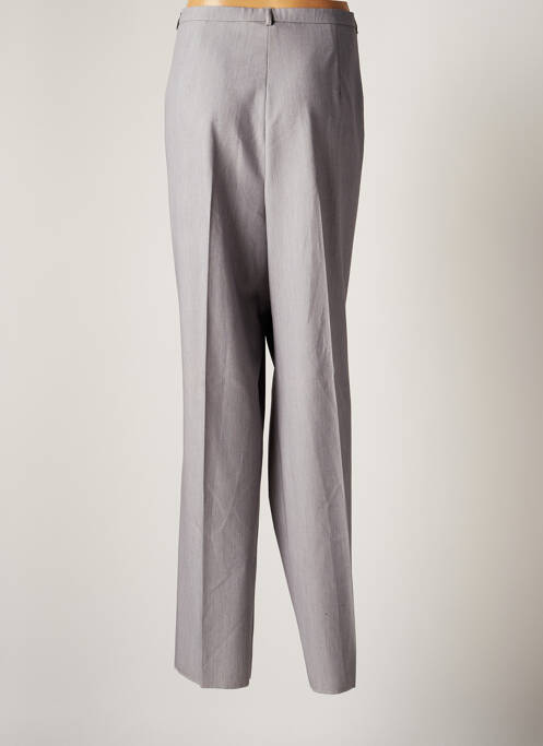 Pantalon droit gris CHRISTIAN MARRY pour femme