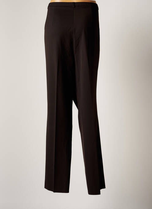 Pantalon droit marron CHRISTIAN MARRY femme