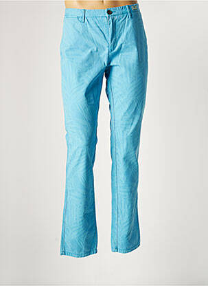 Pantalon chino poches taille normale bleu TOMMY HILFIGER homme