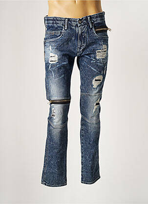 Jeans coupe slim slim taille basse bleu SALSA homme