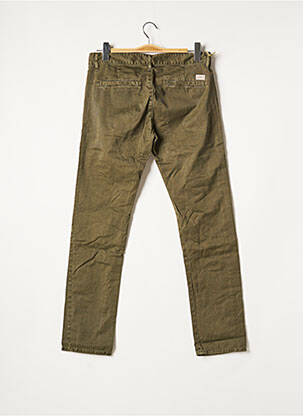 Pantalon chino poches taille normale vert LE TEMPS DES CERISES homme