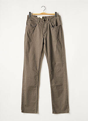 Pantalon slim stretch taille normale gris LEE homme