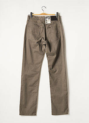 Pantalon slim stretch taille normale gris LEE homme