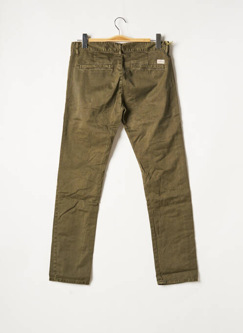 Pantalon chino vert LE TEMPS DES CERISES pour homme