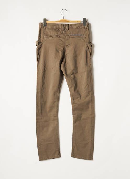 Pantalon droit vert LE TEMPS DES CERISES pour femme