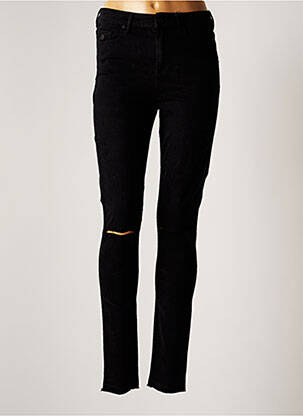 Pantalon droit noir MAISON SCOTCH femme