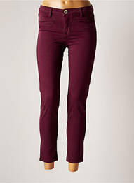 Pantalon 7/8 violet DENIM STUDIO femme