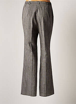 Pantalon droit gris CHRISTIAN MARRY femme