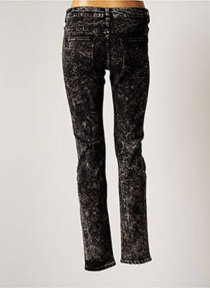Jeans coupe slim noir SIXTH JUNE femme