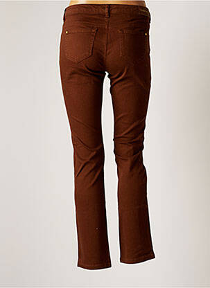 Pantalon droit marron RIVER WOODS femme