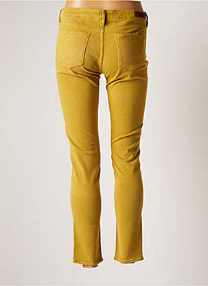Pantalon droit jaune REIKO femme