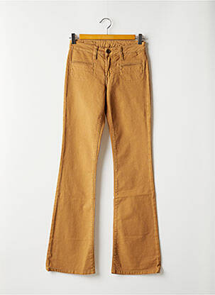 Pantalon droit beige DENIM STUDIO femme