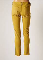 Pantalon droit jaune REIKO pour femme seconde vue