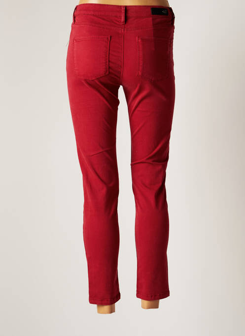 Pantalon 7/8 rouge DENIM STUDIO pour femme