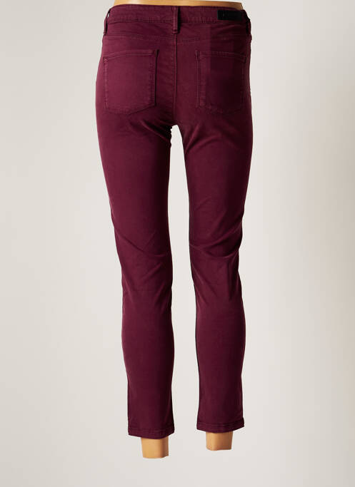 Pantalon 7/8 violet DENIM STUDIO pour femme