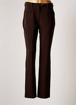Pantalon droit marron SYM femme