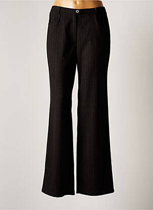 Pantalon droit noir CHRISTIAN MARRY femme