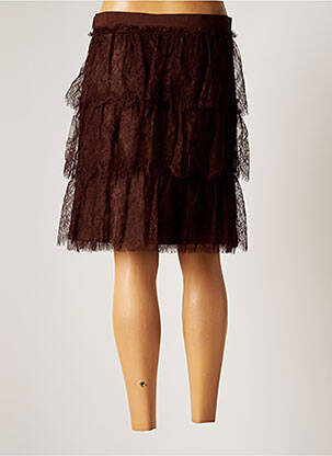 Jupe mi-longue marron GOLDEN GOOSE DELUXE BRAND femme