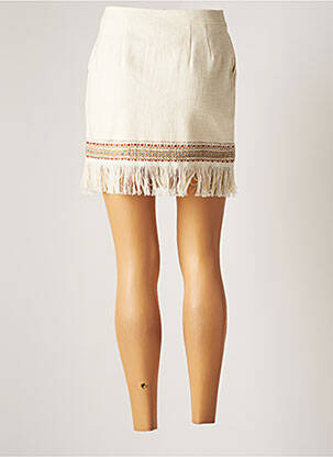 Jupe courte beige PAUL & JOE femme