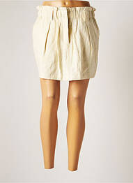 Jupe courte beige LAURENCE DOLIGE femme