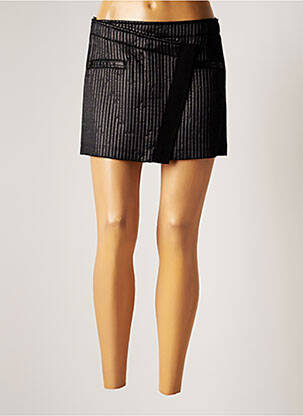 Mini-jupe noir ATOS LOMBARDINI femme