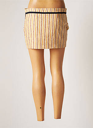 Mini-jupe beige ROSEANNA femme