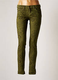 Pantalon slim vert CURRENTE/ELLIOTT femme