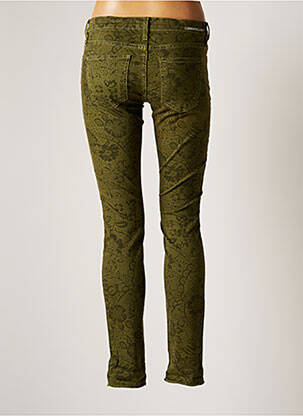 Pantalon slim vert CURRENTE/ELLIOTT femme