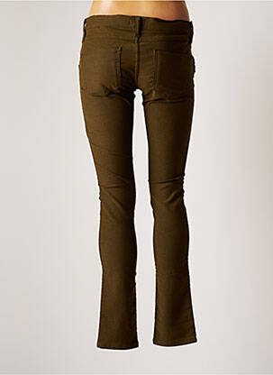 Pantalon slim vert ROSEANNA femme
