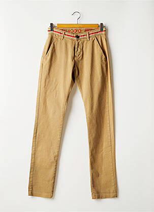 Pantalon chino beige BIAGGIO femme