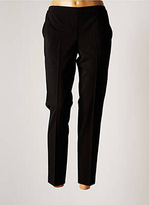 Pantalon chino noir LEON & HARPER pour femme