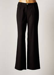 Pantalon droit noir CHRISTIAN MARRY pour femme seconde vue