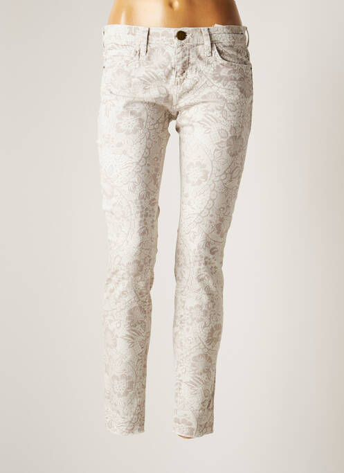Pantalon slim gris CURRENTE/ELLIOTT femme
