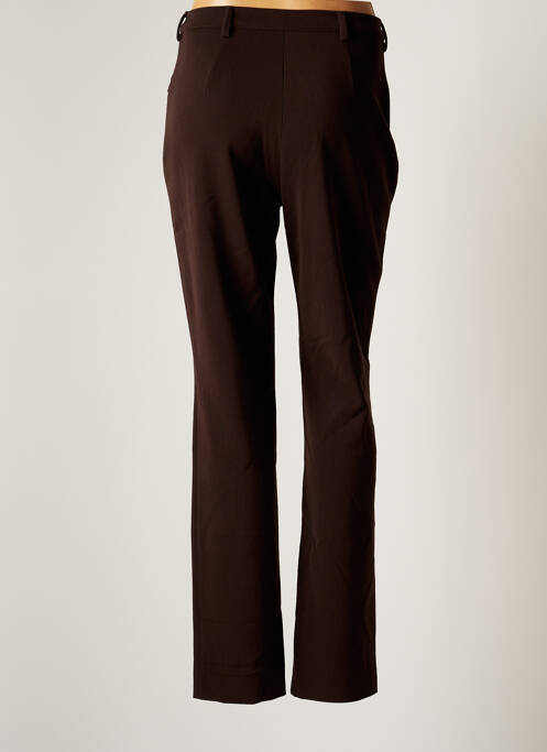 Pantalon droit marron SYM pour femme