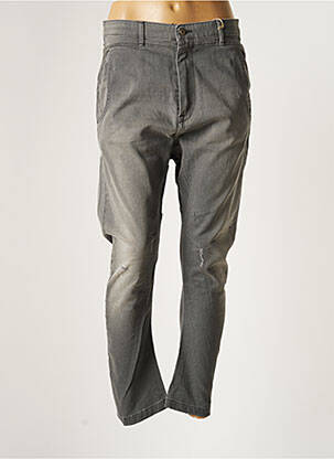 Pantalon chino gris LES P'TITES BOMBES femme