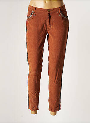 Pantalon 7/8 marron PAUL & JOE femme