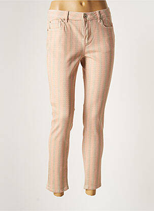 Pantalon slim orange TOXIK3 femme