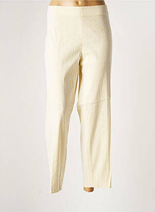 Pantalon droit jaune SYM femme