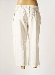 Pantalon 7/8 blanc JAC JAC pour femme seconde vue